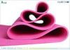 Waterproof Pvc Eva Foam Yoga Mat Extra Cushioned In Vigour Pink Color