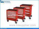 Mobile Metal Rolling Tool Cabinet 5 / 4 Drawer Intermediate Tool Chest