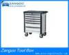 Customized Tool Box Roller Cabinet 6 Drawer Tool Chest With Top Tray Pe Bump