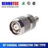 50 ohm Straight TNC Male to SMA Female Electric Connector For Antenna