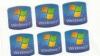 Professional 7 ultimate Windows Product Key Sticker logo screensaver