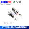 HOT SALE! electrical terminal rf f female connectors for CATV