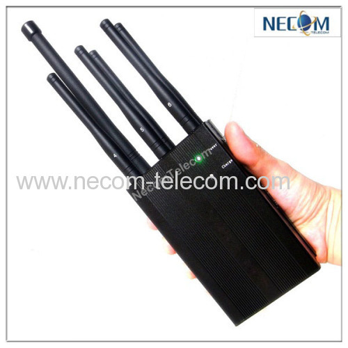 Portable GSM CDMA Dcs 3G Cellphone Signal Blocker Jammer