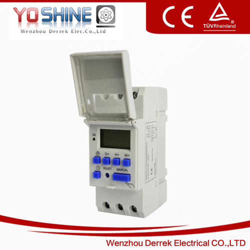 YX192 AC DC24V programmable LCD display digital timer switch