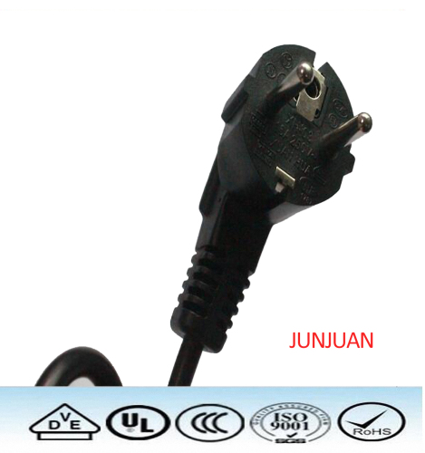 Europe VDE 250v Standrad plug cable