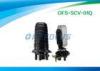 Fiber Optic Splice Closure Mechanical Seal Parts 1 Oval port + 3 small port 12 fibers Shrinkable Dom