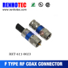 Good quality rg6 compression f connector with RoHS approval