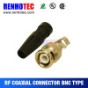 Gold-Plated BNC Crimp Male Connector for Cable RG58 RG59