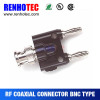 ROHS UL BNC Plug to Banana Plug Type Quick Crimp Cable RF Connectors for Multi Wires