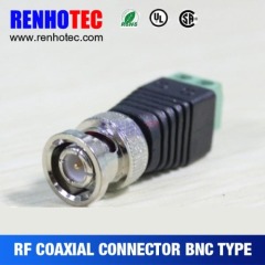 DC Power BNC Male Connector to Screw Terminal