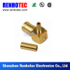 Gold plated electrical plug SMB terminal connector for heavy industry