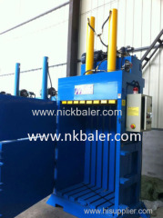 Two cylinder with Vertical Cardboard Scrap Baling Machine