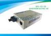 20Km Single Mode Fiber Media Converter 10 / 100 / 1000Base - Tx to 1000Base - LX MC 1310nm