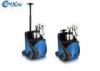 Two Wheel Trolley Paint Spray Guns HVPL 1.0mm 32000 rpm Blue 110V 2.5kgs
