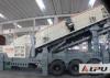 160kw Stone Crusher Plant / Mobile Impact Crusher And Vibrating Screen