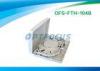 Small Wall Mount Fiber Termination Box 4 Core Lightweight 22512540 mm