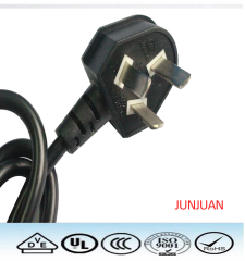 CCC Approval Chinese 3 Pin Plug Power Cord