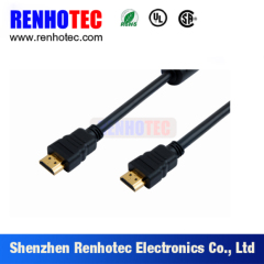China Manufacture Free Sample Gold Plated Male To Male HDMI Cable Support 4K*2K