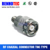 male crimp tnc male plug connector for security systems