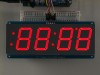 Ultra red 4 digit 1.2&quot; 7 segment led clock display for digital clock indicator