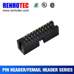 PCB Connector Pitch Double Rows Female Pin Header in Straight Type