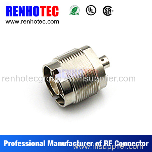 male crimp pcb mount 75ohm male n connectors for security system CATV