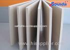Weather Resistant Rigid Polyvinyl Chloride Boards with 45 Shore D Hardness