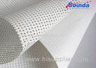 High Glossy white mesh PVC Foam Board for digital printing eco solvent easy transportation