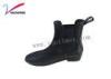 100% high elastic PVC Work Boots Black / Custom Comfort Shoes