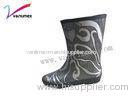 Flat non slip comfortable rain boots with pvc Outsole Material
