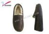 Warm Moccasin House Shoes bottom flat and thick wool for men
