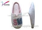 Lovely Silent slip ladies sheepskin mule slippers Blown Rubber Outsole CE