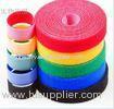 Red Releasable Custom Extra Strong Velcro Cable Ties Roll For Fastener