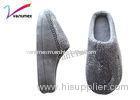 Wool antiskid flat soft bottom office House Slipper Shoes with Cotton Fabric