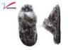 Fashion Plush Thickening Ladies House Slippers Non Slip Bottom