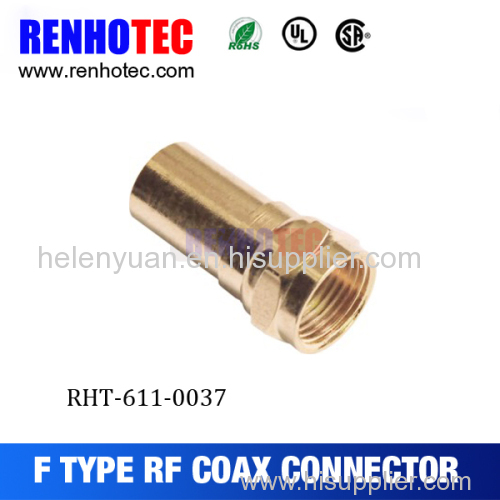 New rg6 compression f connector made in China