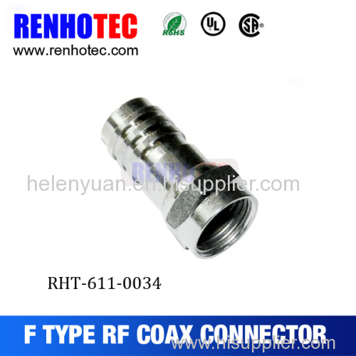 F MALE COAXIAL CONNECTOR FOR RG174 RG316