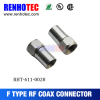 Famous F type male connector for RG8 cable