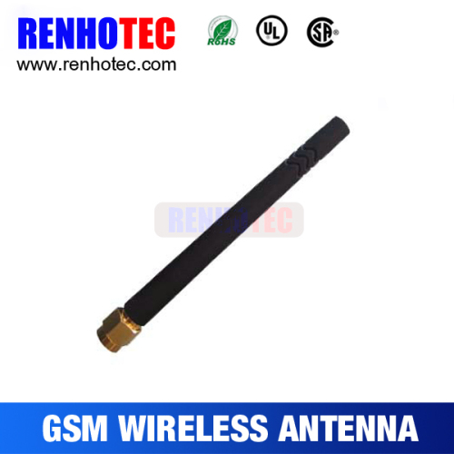 High Gain Indoor Rubber Onmi SMA Connector GSM Antenna for Communication