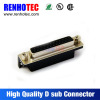 plastic housing straight 25 pin female d-sub connector