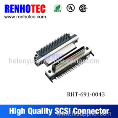 High-end smt power connector scsi male connector