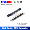 1.27mm pitch D-SUB Type electrical SCSI Connector