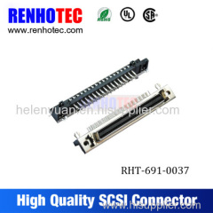1.27mm pitch D-SUB Type electrical SCSI Connector