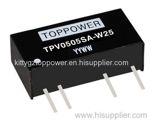 isolated 1W DC/DC converter UNREGULATED DC-DC CONVERTER