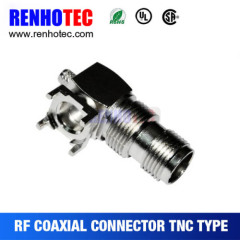 Best Price R/A PCB Mount TNC Female Crimp Cable RF Electrical TNC Connectors