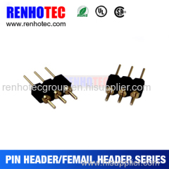 straight 1.27mm pitch male female pin header