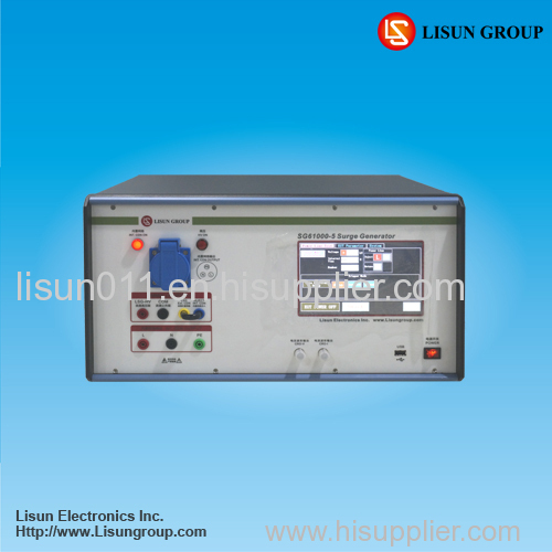 SG61000-5 1.2/50us high pulse lightning surge generator with cdn coupling and decoupling network for electronic product
