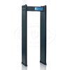 Black Digital Display Airport Metal Detectors 4 Zones Integrated Four Key Panels