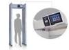 Touch Screen Portable Door Frame Metal Detector Gate For Schools / Factories