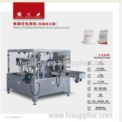 Stand-up With Zipper Pouch Packaging Machine